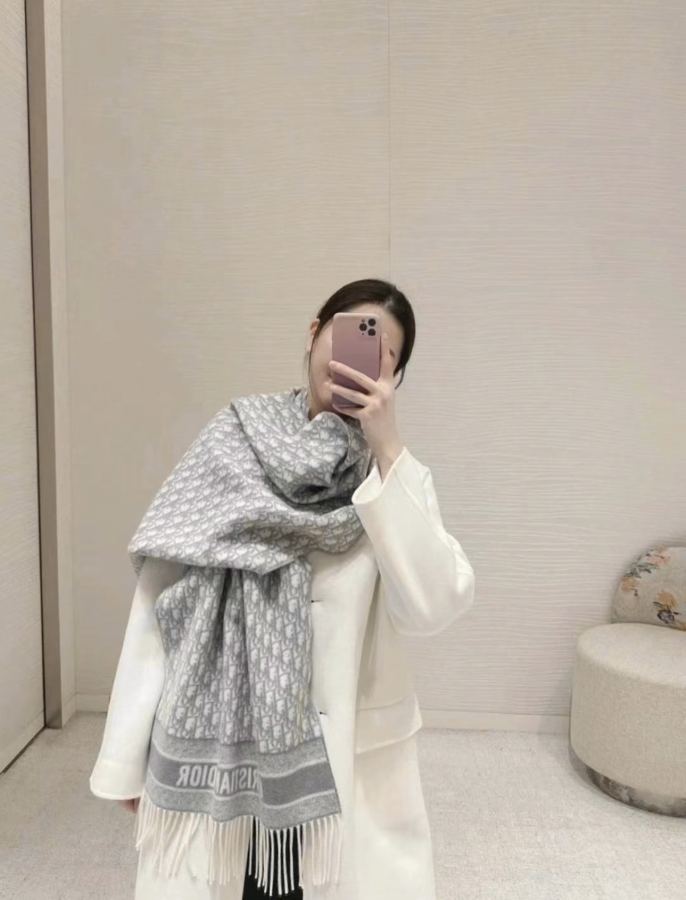 Dior scarf Dior New Oblique Dior Oblique “CHRISTIAN DIOR” Oblique — AAA Quality Replica — photo 2