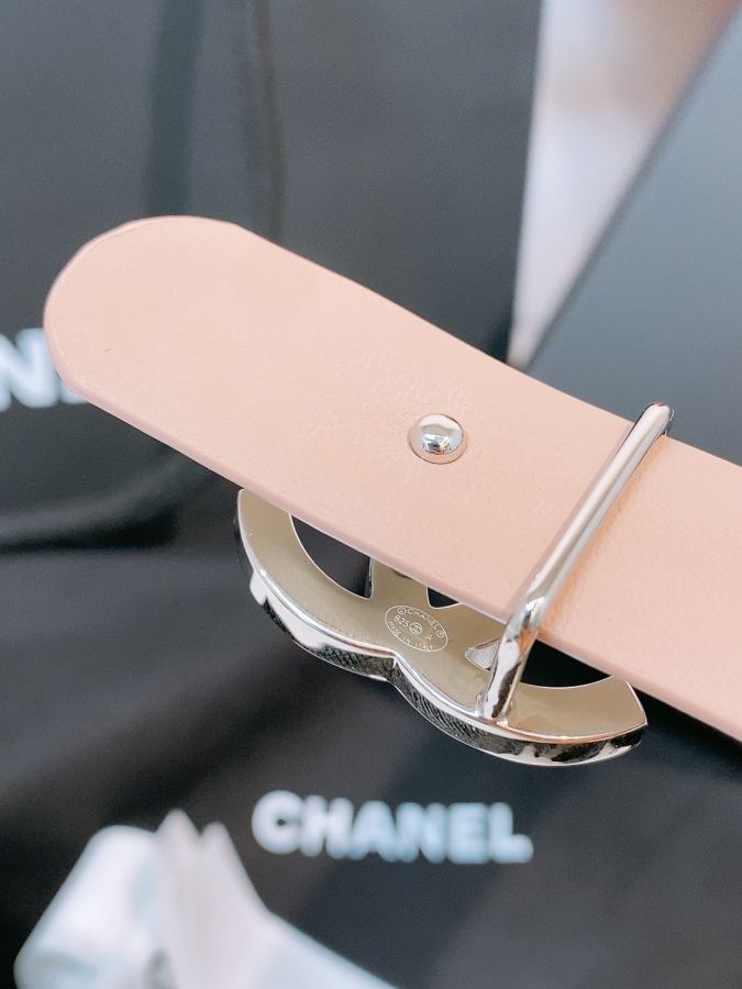 CHANEL riem -Xiangjia Nieuwe smalle versie dubbelzijdige riem — photo 5