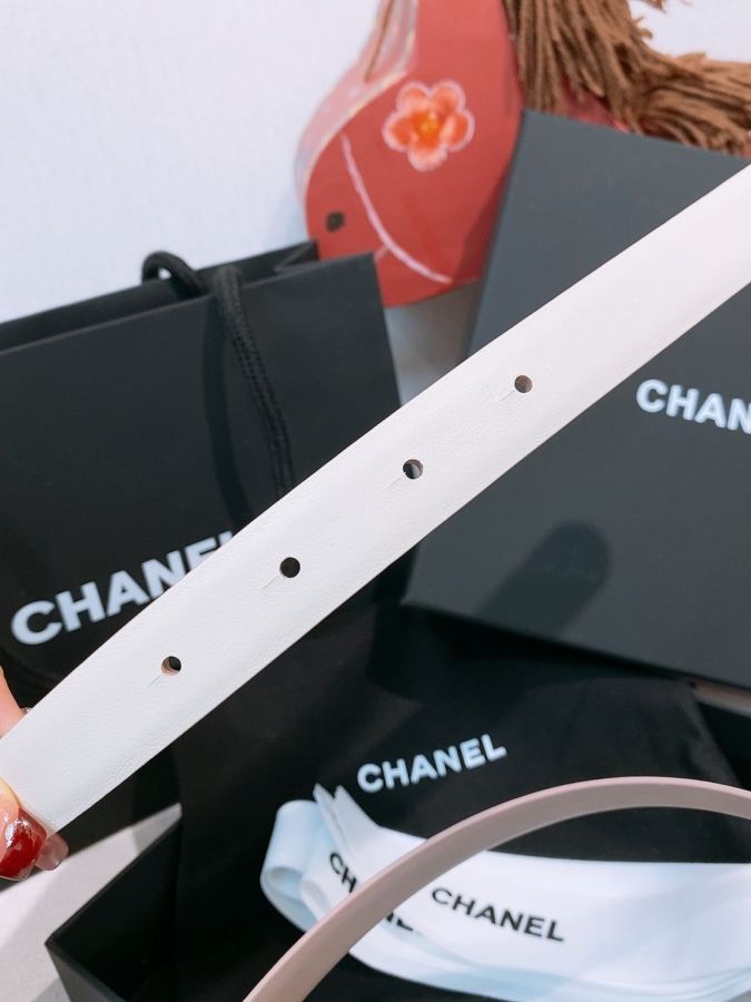 CHANEL riem -Xiangjia Nieuwe smalle versie dubbelzijdige riem — photo 4