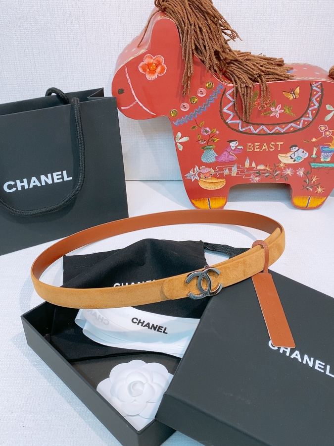 CHANEL belt -Xiangjia New narrow version double-sided belt — 1:1 Replica For Sale