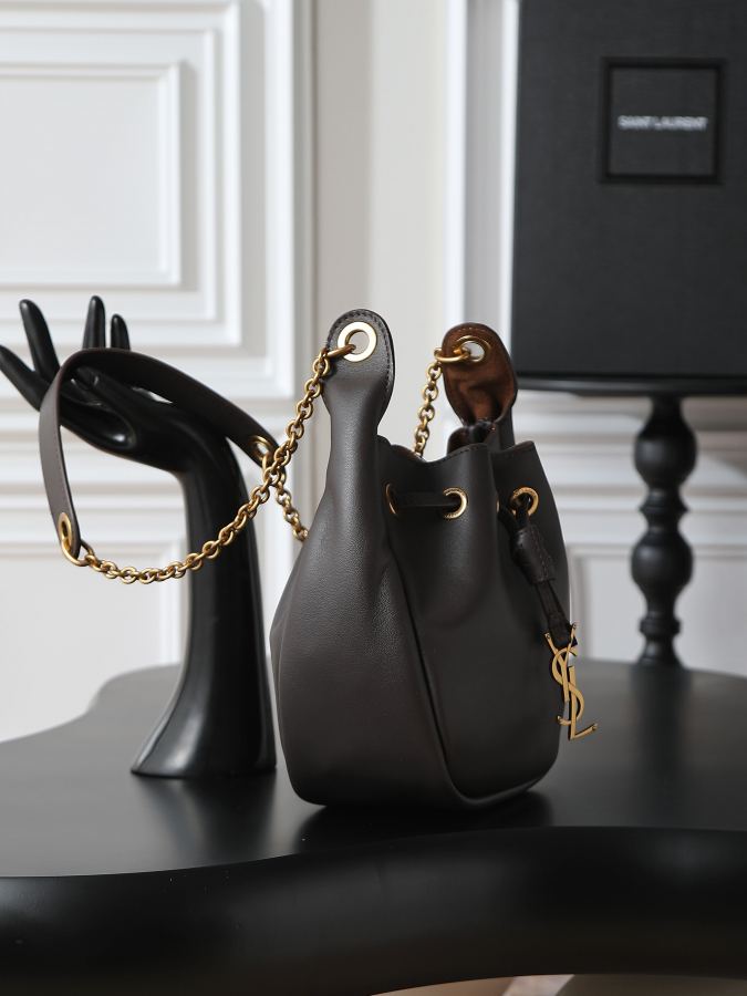 YSL bag YSL Ny Deerskin Bucket Bag — photo 2