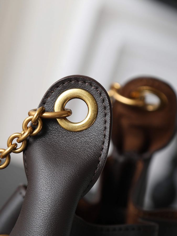 YSL bag YSL Ny Deerskin Bucket Bag — photo 8