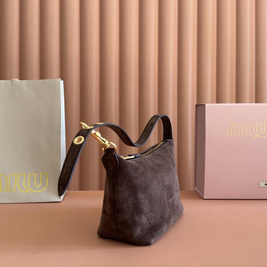 Miu bag 5 NE841 New Arrival Miu logo 19cm 25 5cm 14cm 10cm — 1:1 Replica For Sale — photo 3