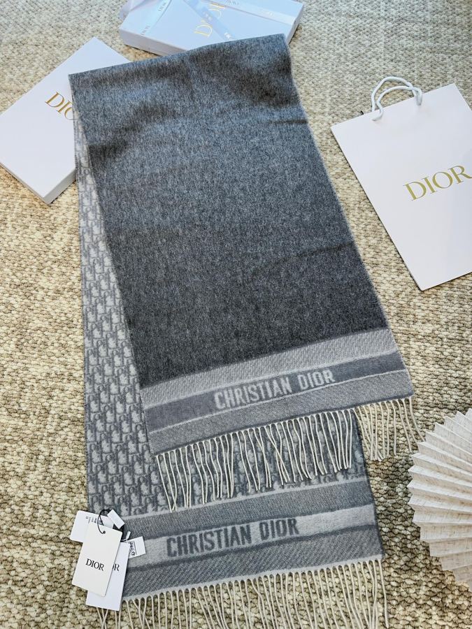 Dior scarf Dior New Oblique Dior Oblique “CHRISTIAN DIOR” Oblique — AAA Quality Replica — photo 9