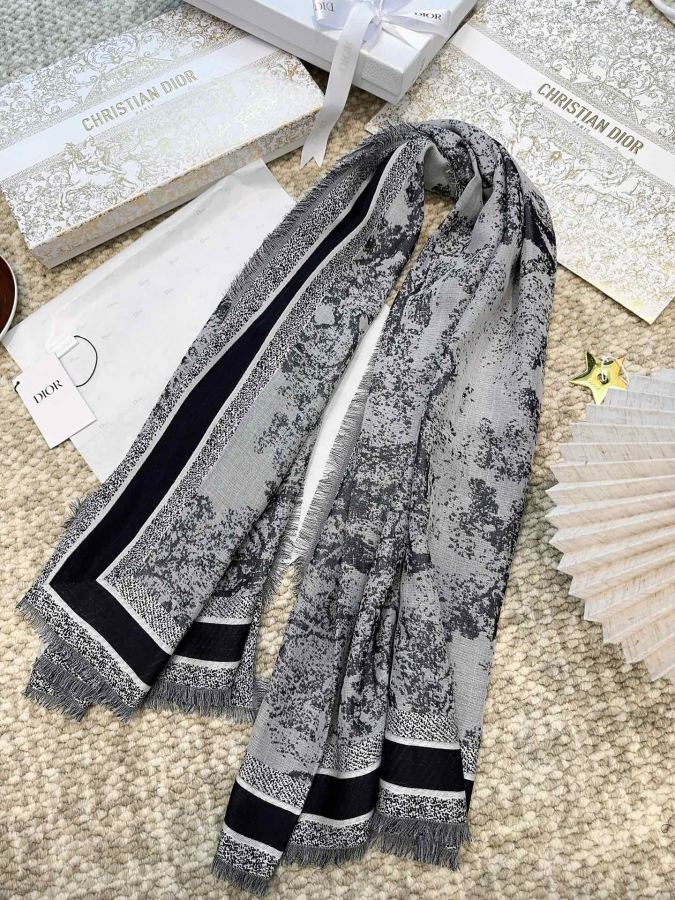 Dior scarf [D Jungle Animal original item 140] cashmere square scarf, 140*140, 42% silk + 42% wool — 1:1 Replica For Sale — photo 8