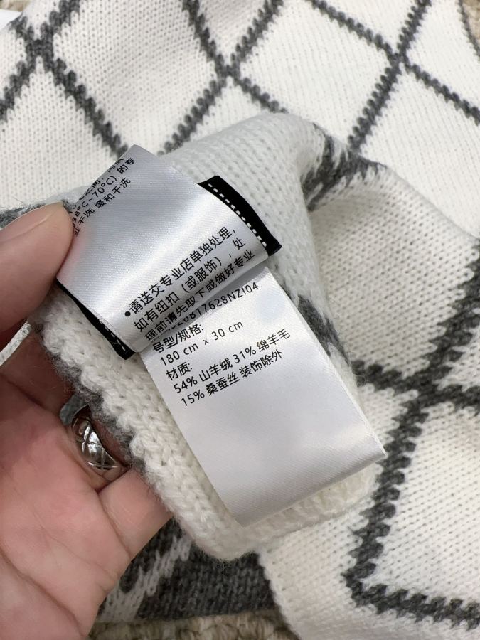 Chanel scarf Chanel 2024 Chanel | Chanel R 30cm×180cm 54％ 31％ 15％ — AAA Quality Replica — photo 4