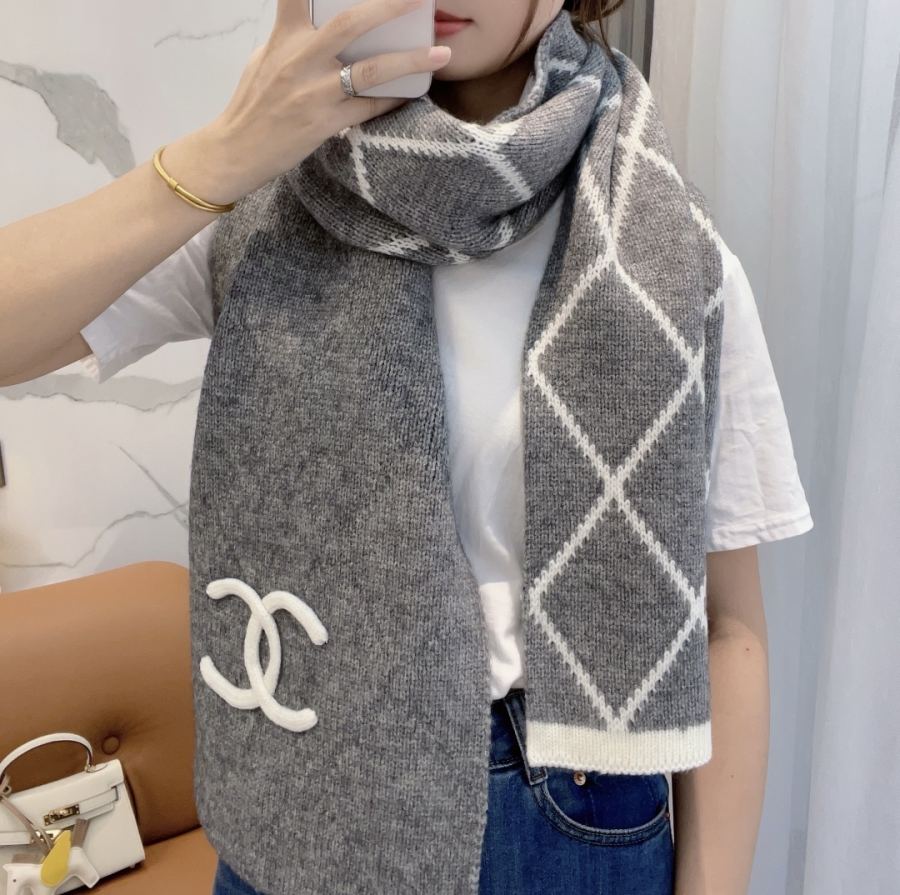 Chanel scarf Chanel 2024 Chanel | Chanel R 30cm×180cm 54％ 31％ 15％ — AAA Quality Replica
