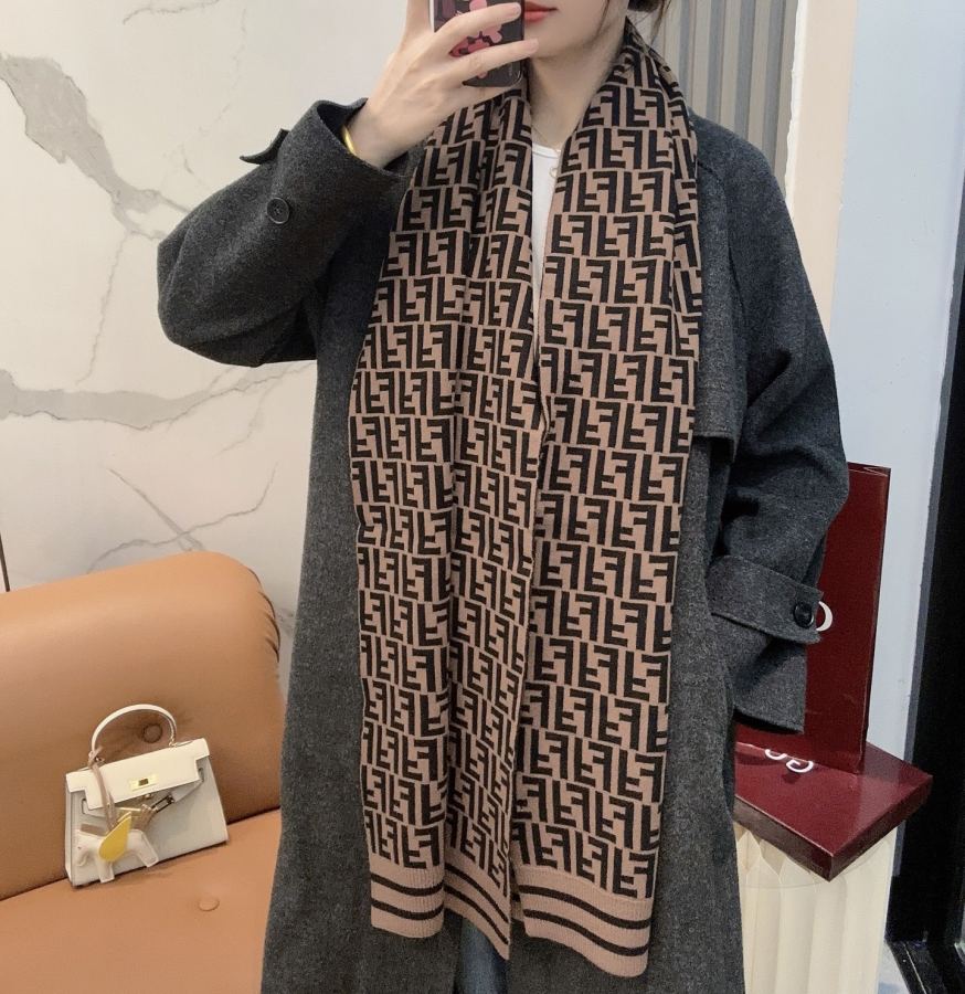 Fendi scarf Fendi FF Fendi “ ” — 1:1 Replica For Sale