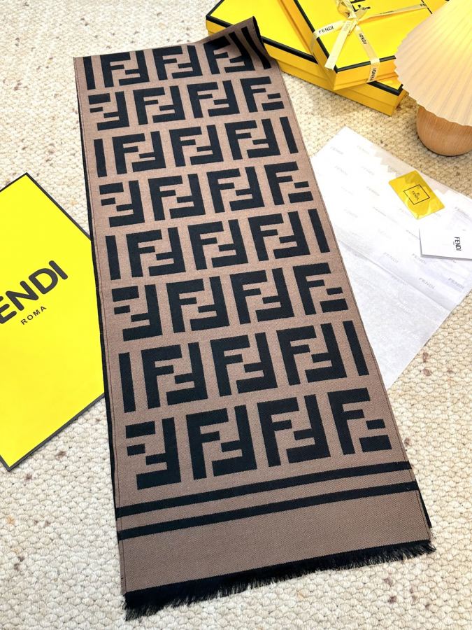 Fendi scarf Fendi FF Up genuine ＋ 95% ＋5% 35*180cm… — AAA Quality Replica — photo 9