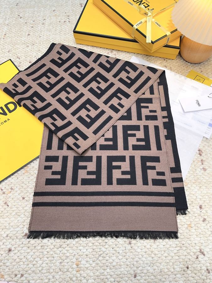 Fendi scarf Fendi FF Up genuine ＋ 95% ＋5% 35*180cm… — AAA Quality Replica — photo 3