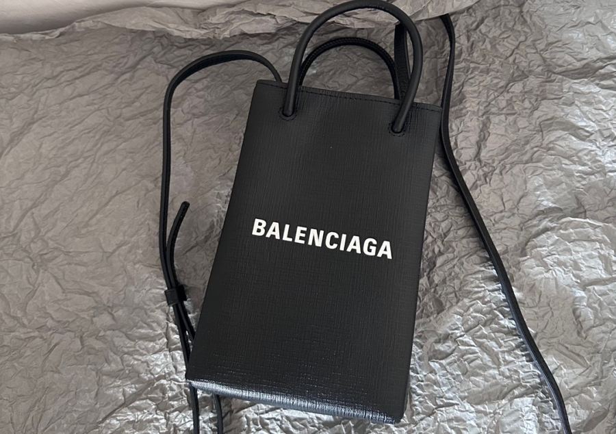 Balenciaga bag 𝘽𝘼𝙇𝙀𝙉𝘾𝙄𝘼𝙂*Mini Tote Bag/Cow Leather Mobile Phone Bag — Premium Replica — photo 3