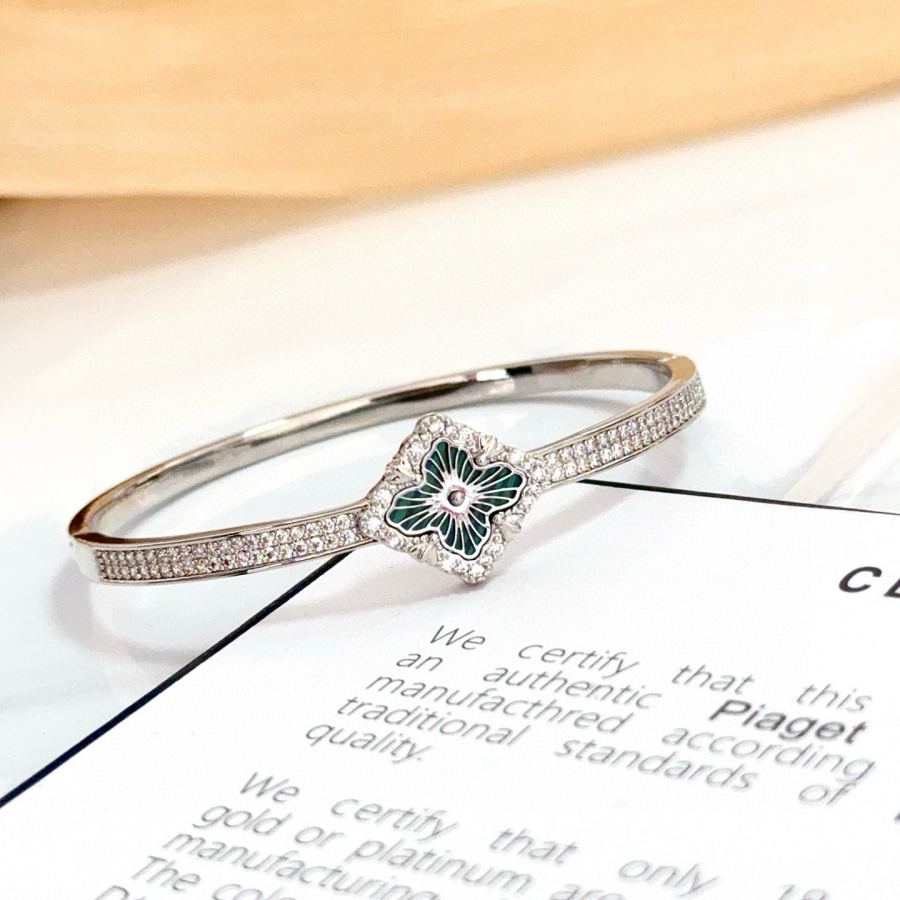 Van Cleef & Arpels Jewelry four-leaf clover bracelet, V gold level classic, multi-layered metal — 1:1 Replica — photo 8