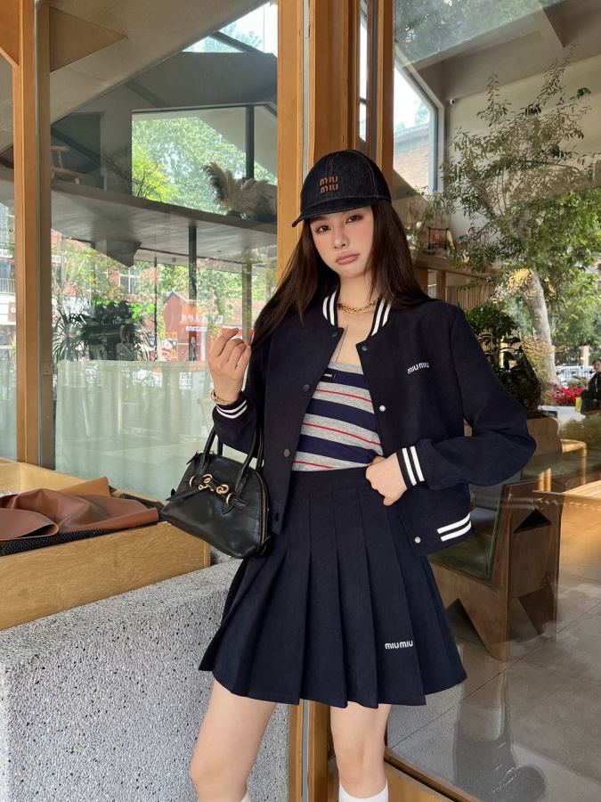 Miumiu Dames Miu Nieuw / / logo / / / SMLXL
