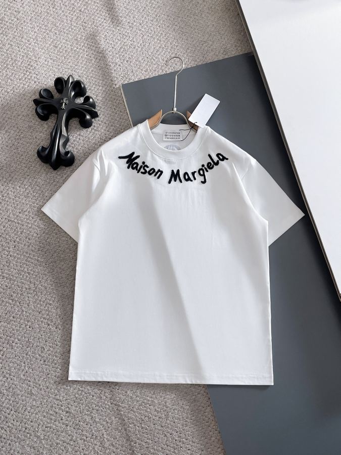 MM6 men MM6 Margiela selects 280 grams of customized fabric Special embroidery technology Same style — Premium Replica