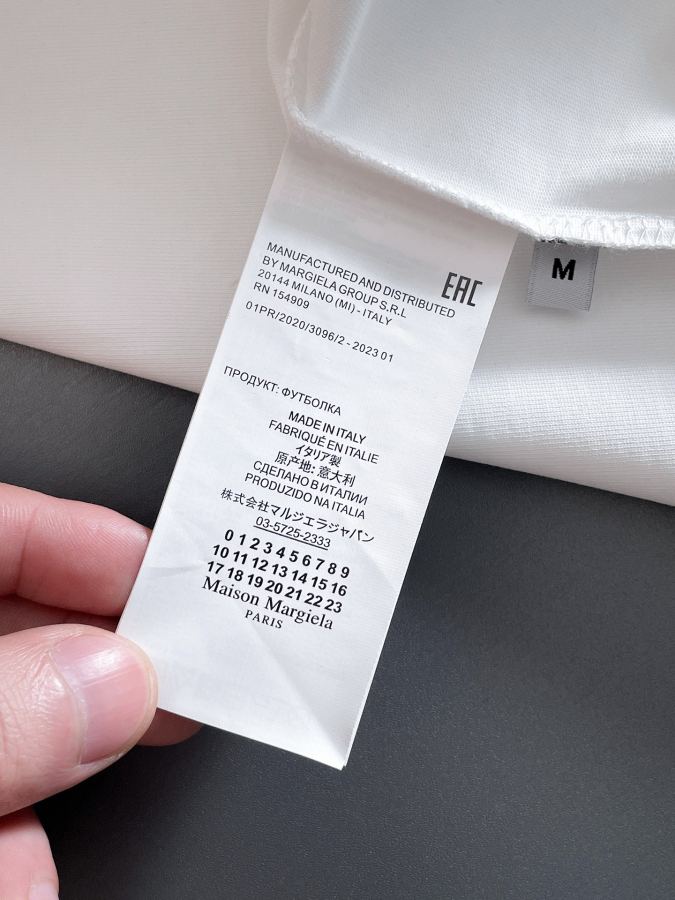 MM6 men MM6 Margiela selects 280 grams of customized fabric Special embroidery technology Same style — Premium Replica — photo 8