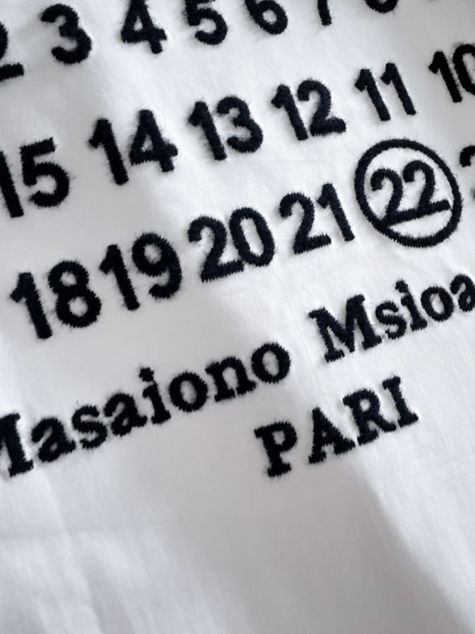MM6 men MM6 Margiela selects 280 grams of customized fabric Special embroidery technology Same style — 1:1 Replica — photo 7