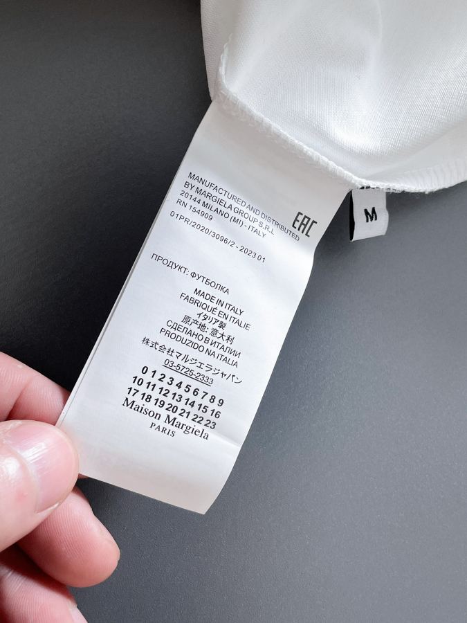 MM6 men MM6 Margiela selects 280 grams of customized fabric Special embroidery technology Same style — 1:1 Replica — photo 10