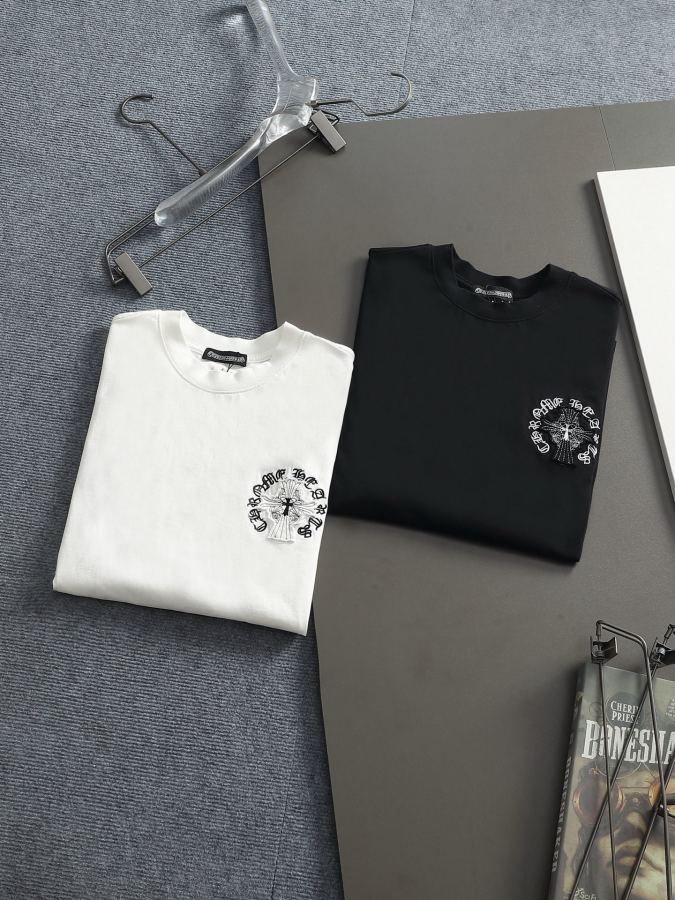 Chrome hearts men/Cro Heart 2025 Cross Patch Embroidery Summer New Original Single Counter American — 1:1 Replica — photo 10