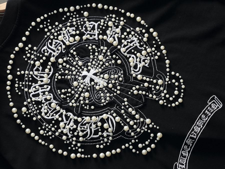 Chrome hearts men/Cro Heart 2025 Cross Patch Embroidery Summer New Original Single Counter American — Premium Replica — photo 9