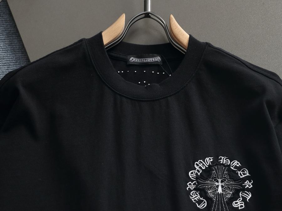 Chrome hearts men/Cro Heart 2025 Cross Patch Embroidery Summer New Original Single Counter American — Premium Replica — photo 3