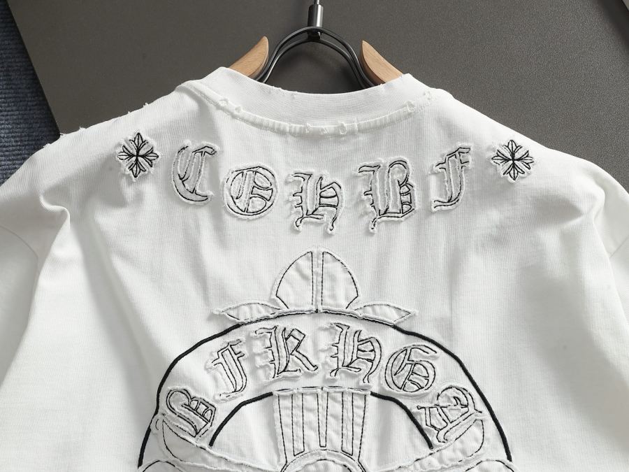 Chrome hearts men/Cro Heart 2025 Cross Patch Embroidery Summer New Original Single Counter American — Premium Replica — photo 11