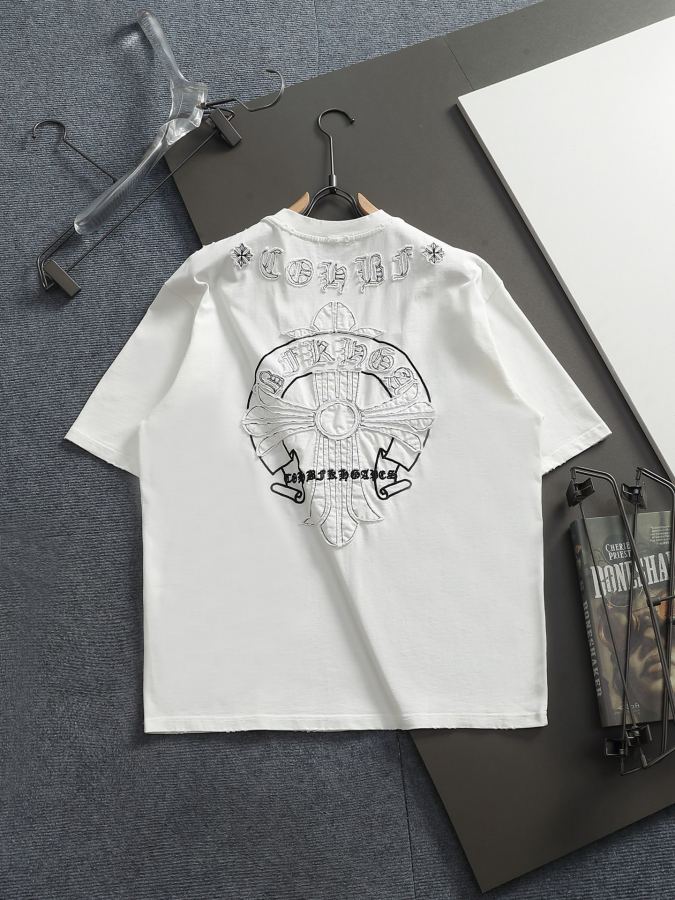 Chrome hearts men/Cro Heart 2025 Cross Patch Embroidery Summer New Original Single Counter American — Premium Replica — photo 2