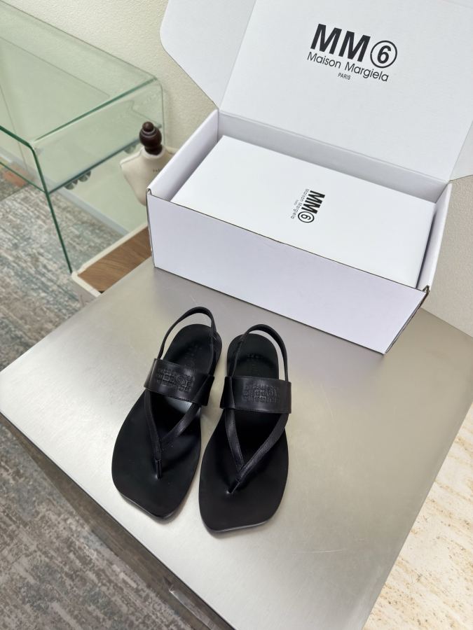 Maison margiela women's shoes Apple toe thong sandals — AAA Quality Replica