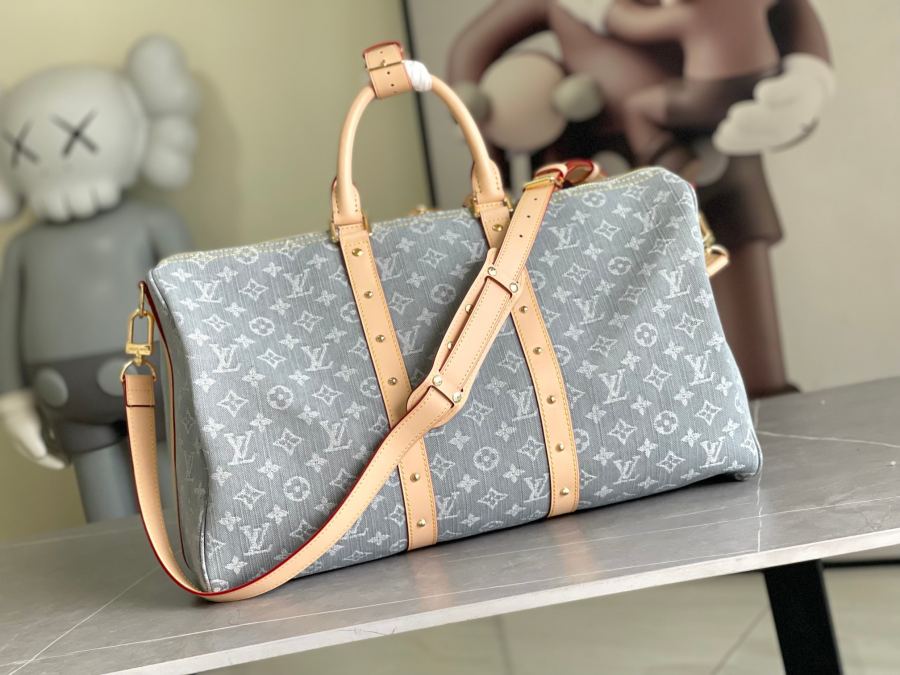 valise M13748 KEEPALL BANDOULIÈRE 45 2021-22 Everyday LV Series Keepall Bandouliere 55 Monogram — 1:1 Replica For Sale — photo 3