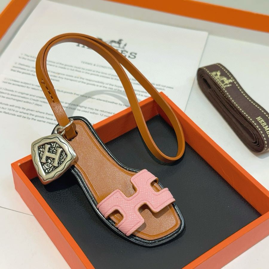 Hermes Jewelry New Hermes Charm Keychain Hermes 1:1 k Keychain