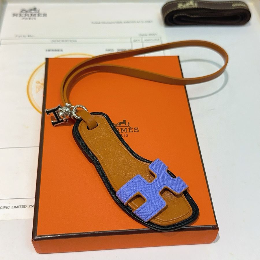 Hermes Jewelry New Hermes Charm Keychain Hermes 1:1 k Keychain — photo 6