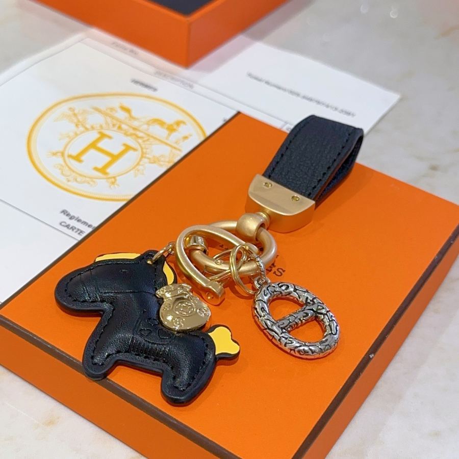 Hermes Jewelry New Hermes Keychain Hermes Charm Keychain Hermes 1:1 k Keychain — photo 5