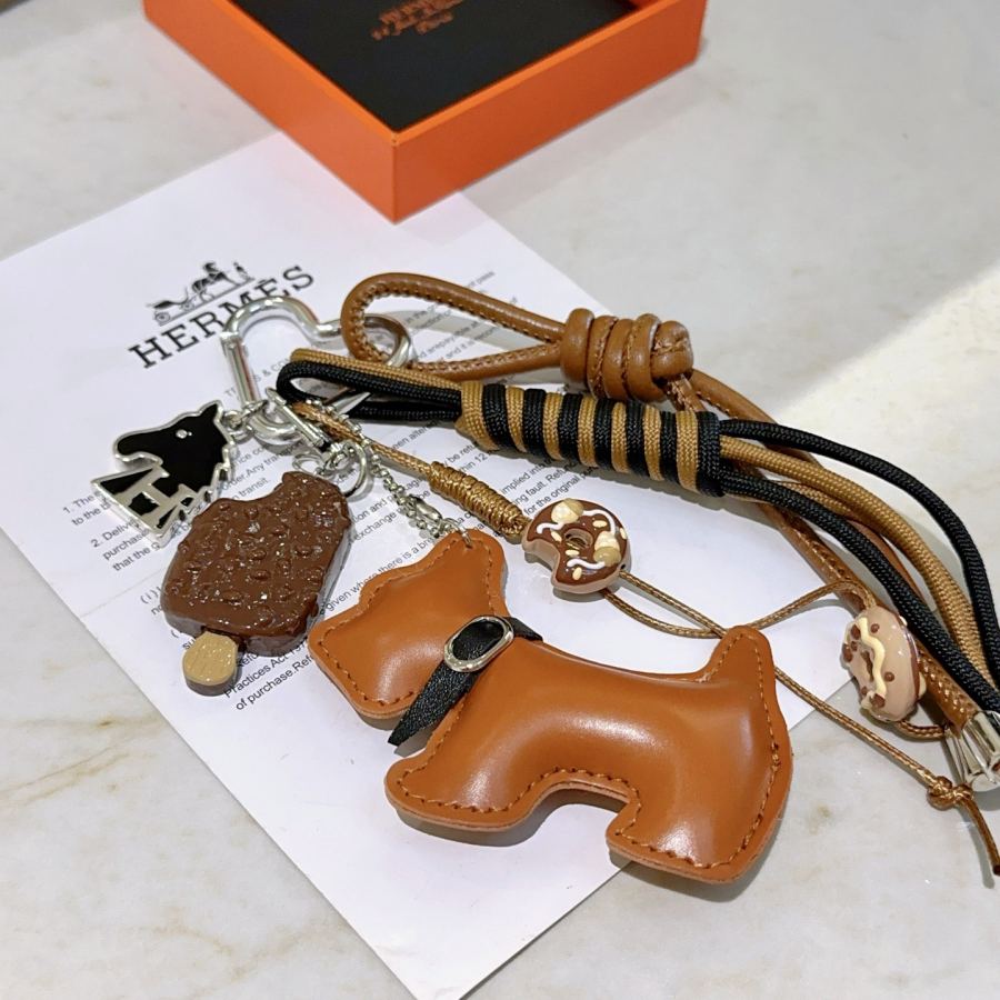 Hermes Jewelry New Hermes Keychain Hermes Charm Keychain Hermes 1:1 k Keychain — photo 6