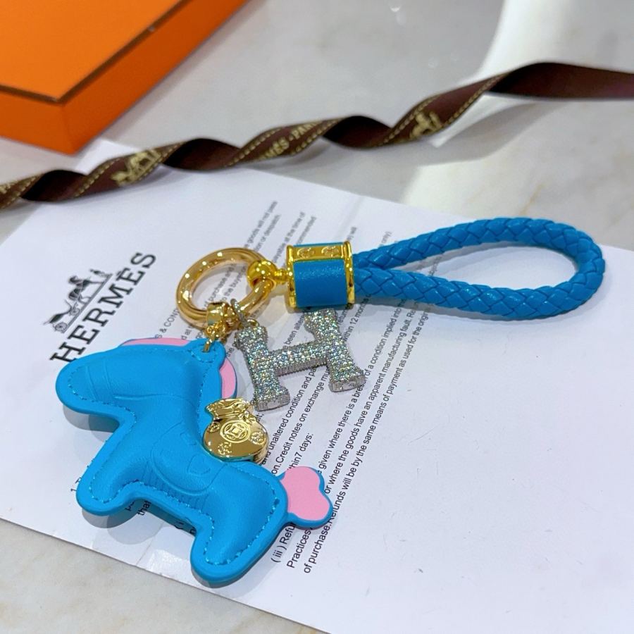 Hermes Jewelry New Hermes Keychain Hermes Charm Keychain Hermes 1:1 k Keychain — photo 5