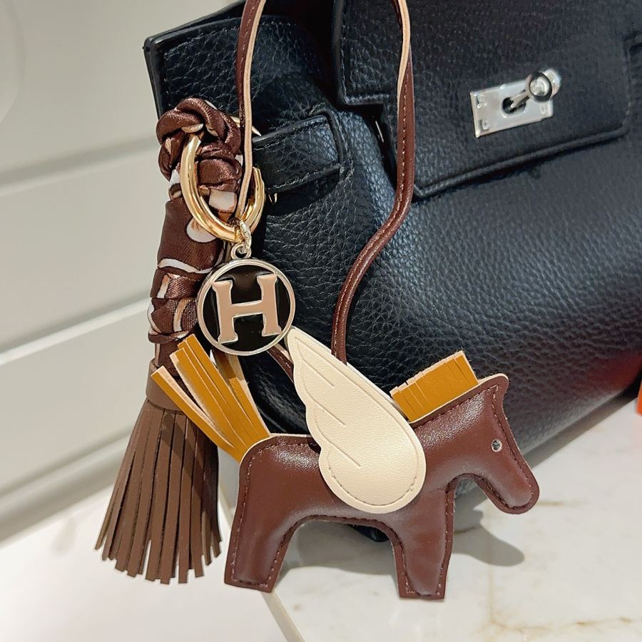 Hermes Jewelry New Hermes Keychain Hermes Charm Keychain Hermes 1:1 k Keychain — photo 3