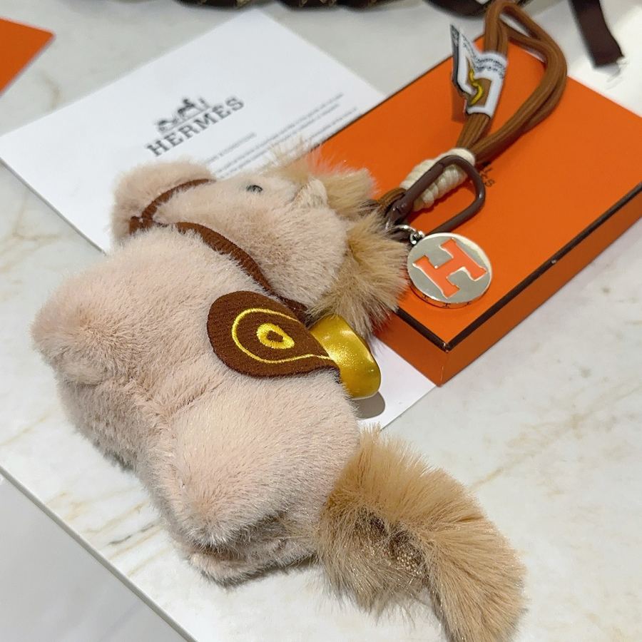 Hermes Jewelry New Hermes Keychain Hermes Charm Keychain Hermes 1:1 k Keychain — photo 3