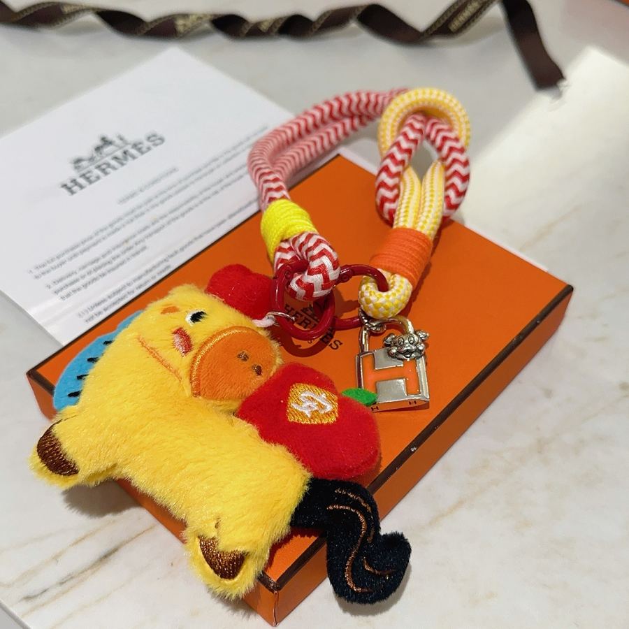 Hermes Jewelry New Hermes Keychain Hermes Charm Keychain Hermes 1:1 k Keychain — photo 5