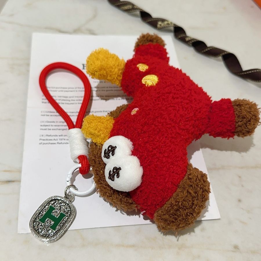 Hermes Jewelry New Hermes Keychain Hermes Charm Keychain Hermes 1:1 k Keychain — photo 5