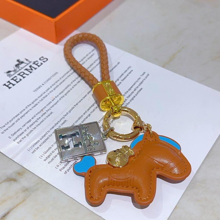 Hermes Jewelry New Hermes Keychain Hermes Charm Keychain Hermes 1:1 k Keychain — photo 2