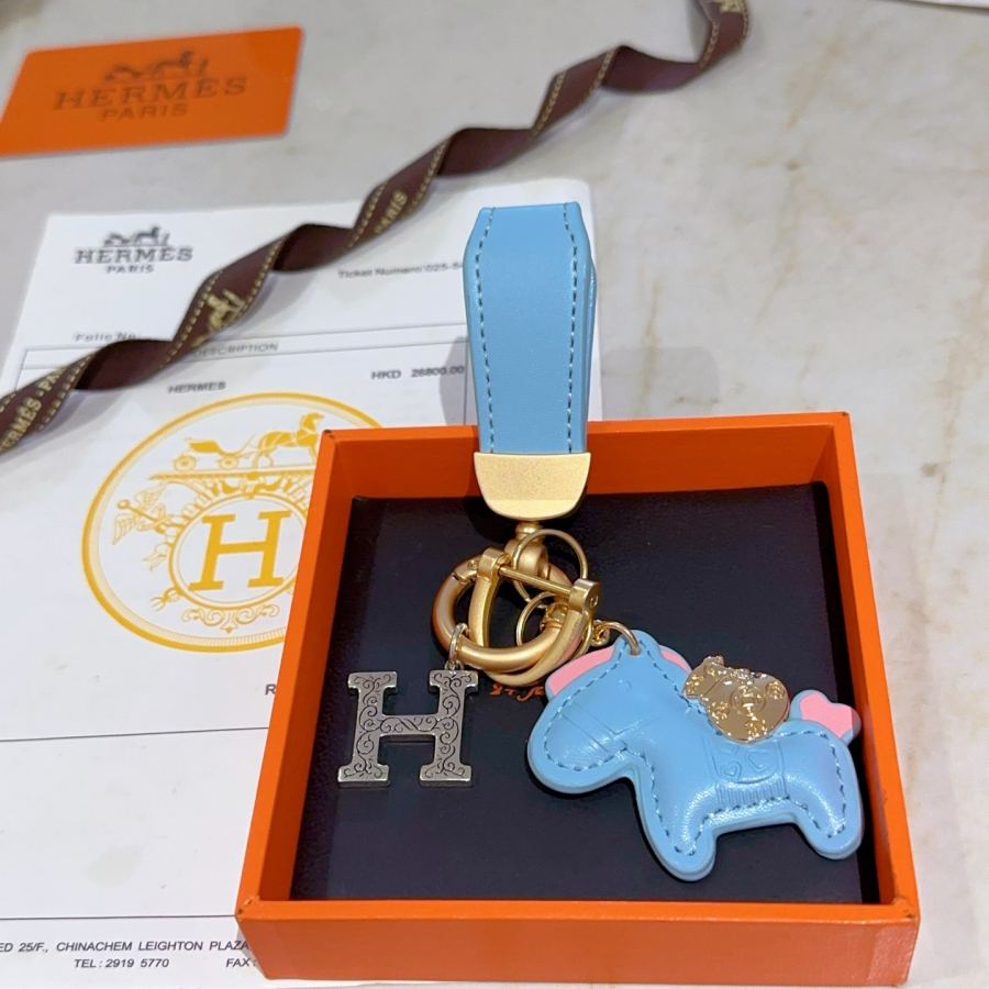 Hermes Jewelry New Hermes Keychain Hermes Charm Keychain Hermes 1:1 k Keychain — photo 6