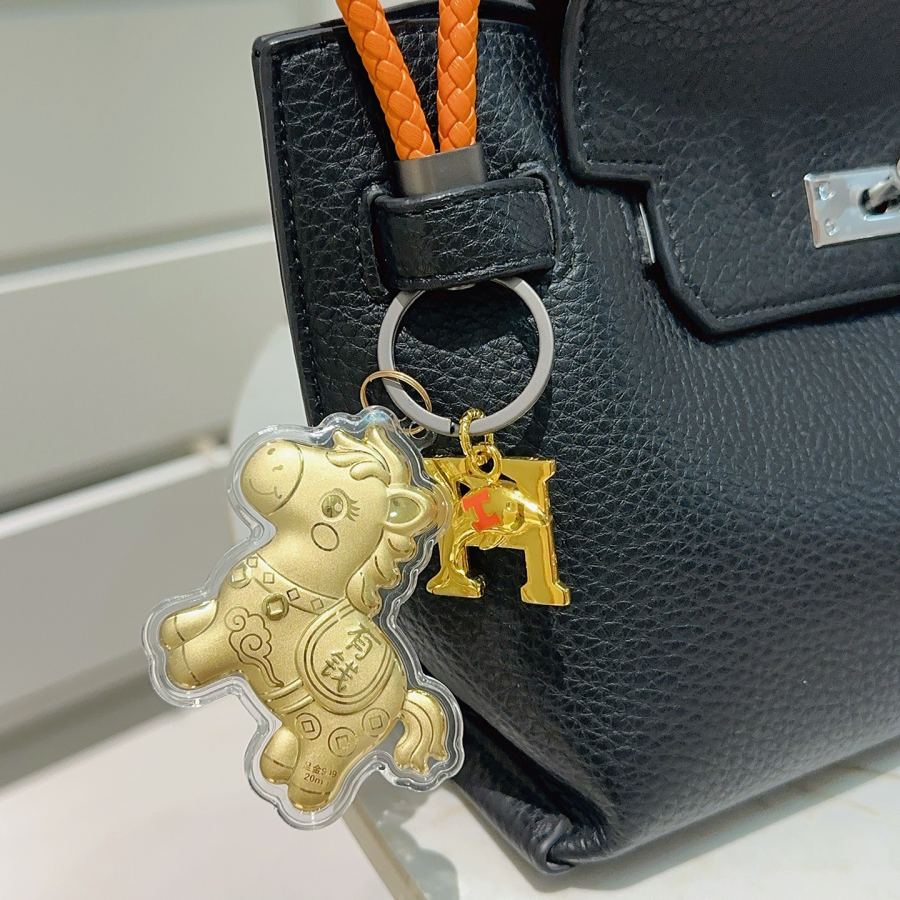 Hermes Jewelry New Hermes Keychain Hermes Charm Keychain Hermes 1:1 k Keychain — photo 2
