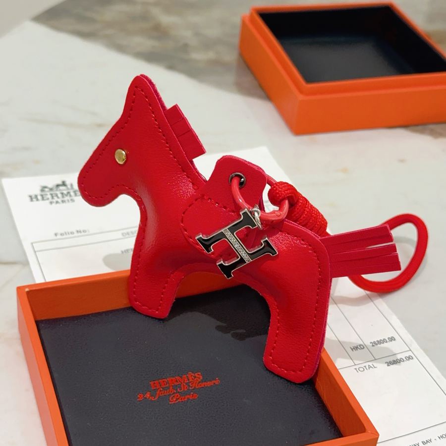 Hermes Jewelry New Hermes Keychain Hermes Charm Keychain Hermes 1:1 k Keychain — photo 5