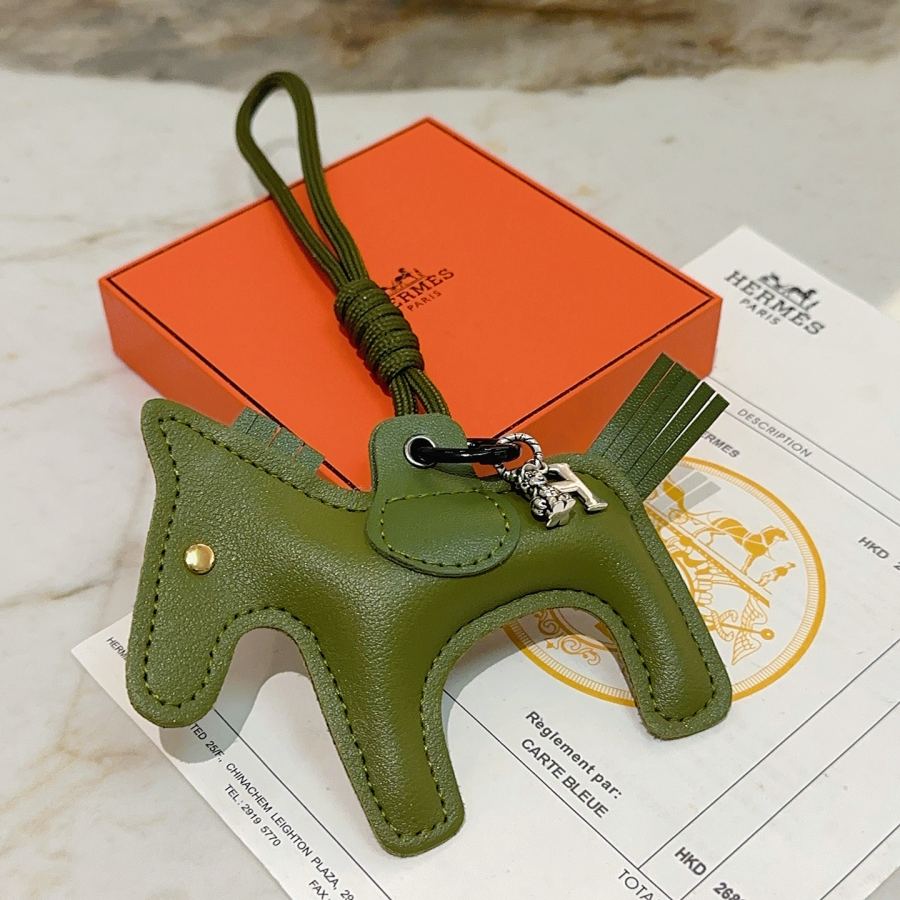 Hermes Jewelry New Hermes Keychain Hermes Charm Keychain Hermes 1:1 k Keychain — photo 4