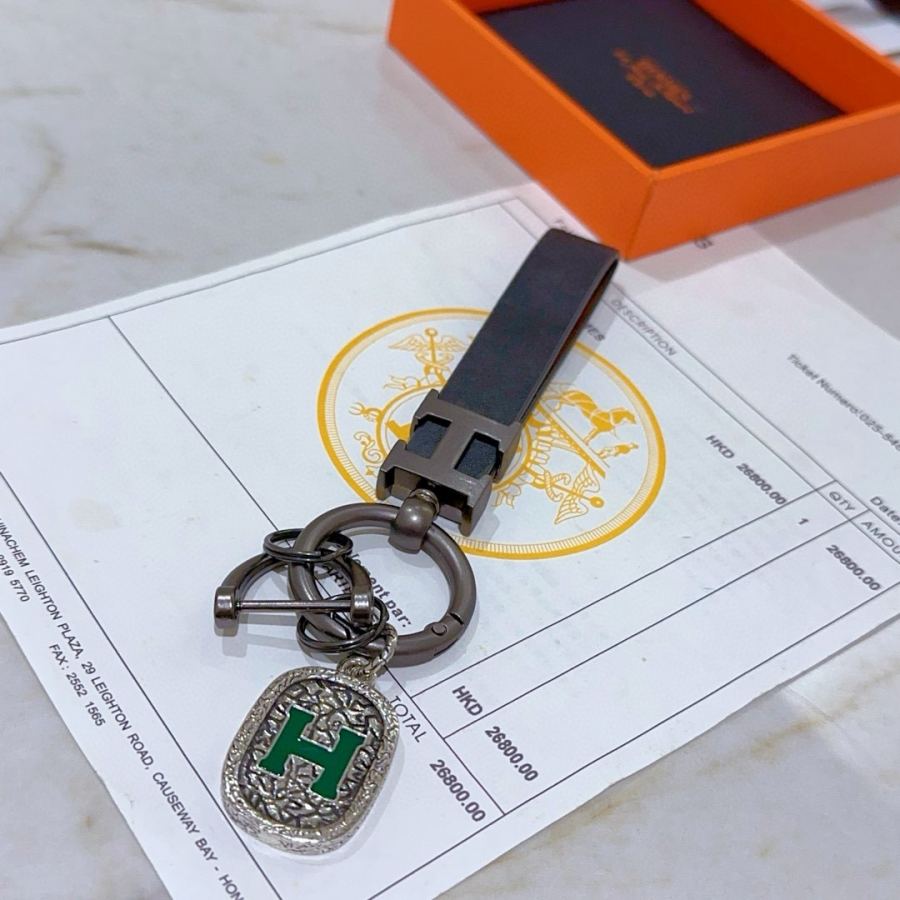 Hermes Jewelry New Hermes Keychain Hermes Charm Keychain Hermes 1:1 k Keychain — photo 6