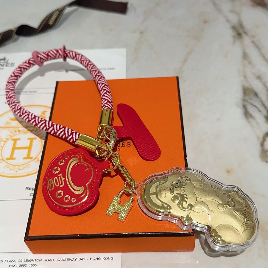 Hermes Jewelry New Hermes Keychain Hermes Charm Keychain Hermes 1:1 k Keychain