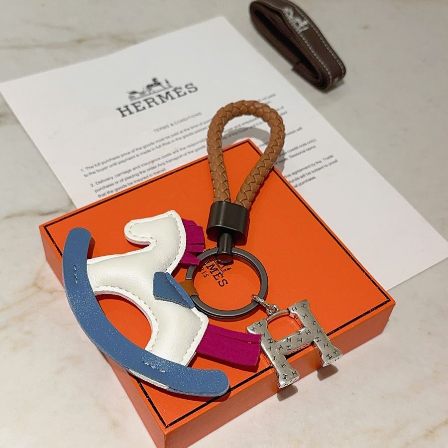 Hermes Jewelry New Hermes Keychain Hermes Charm Keychain Hermes 1:1 k Keychain
