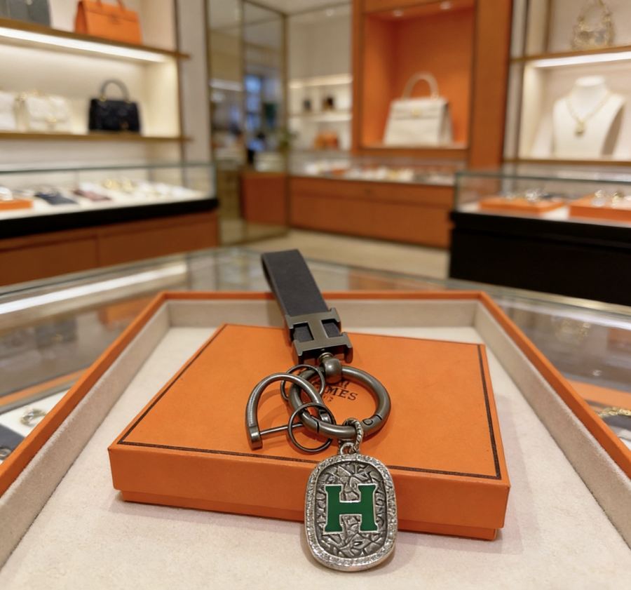 Hermes Jewelry New Hermes Keychain Hermes Charm Keychain Hermes 1:1 k Keychain — photo 3
