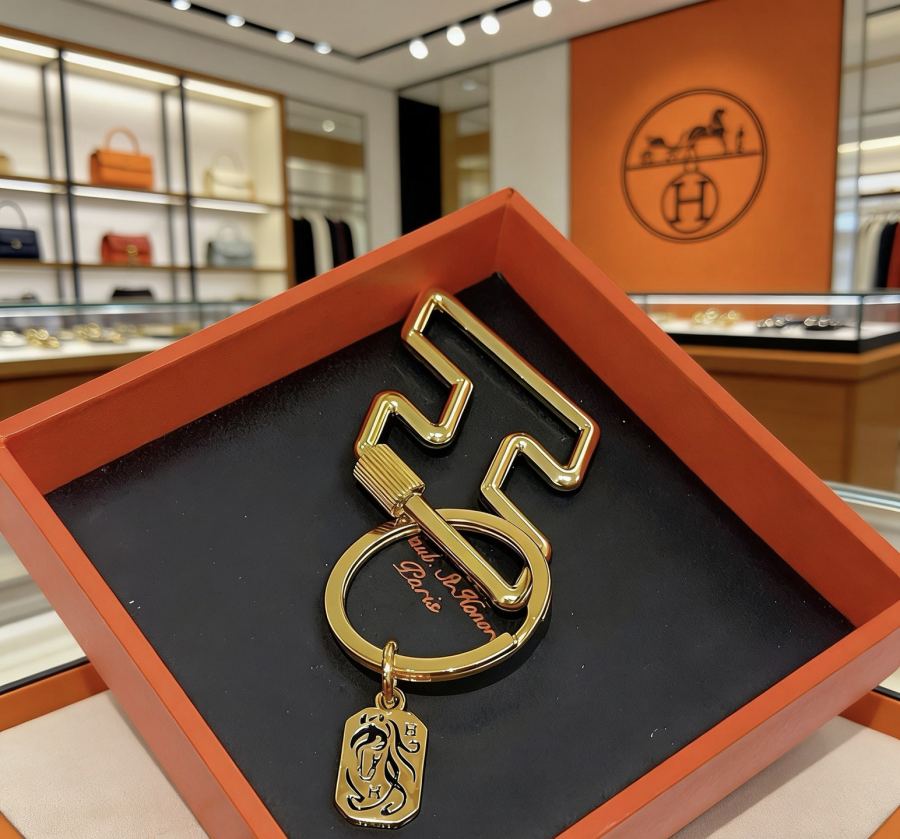 Hermes Jewelry New Hermes Keychain Hermes Charm Keychain Hermes 1:1 k Keychain — photo 6