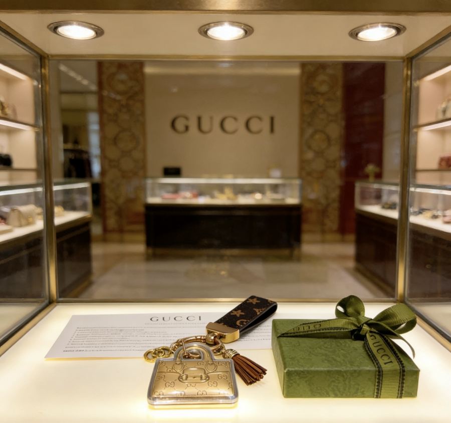 Gucci Jewelry New Release 𝐆𝐮𝐜𝐜𝐢 Keychain New Charm Anger Forest G Keychain — 1:1 Replica — photo 3