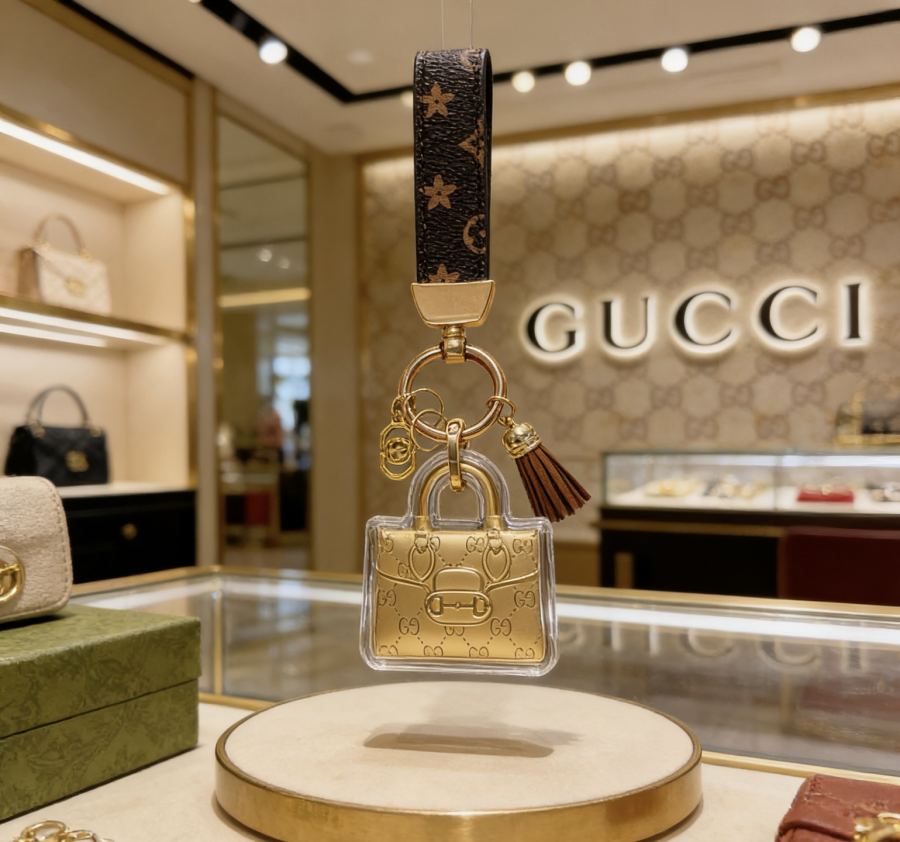 Gucci Jewelry New Release 𝐆𝐮𝐜𝐜𝐢 Keychain New Charm Anger Forest G Keychain — 1:1 Replica — photo 5