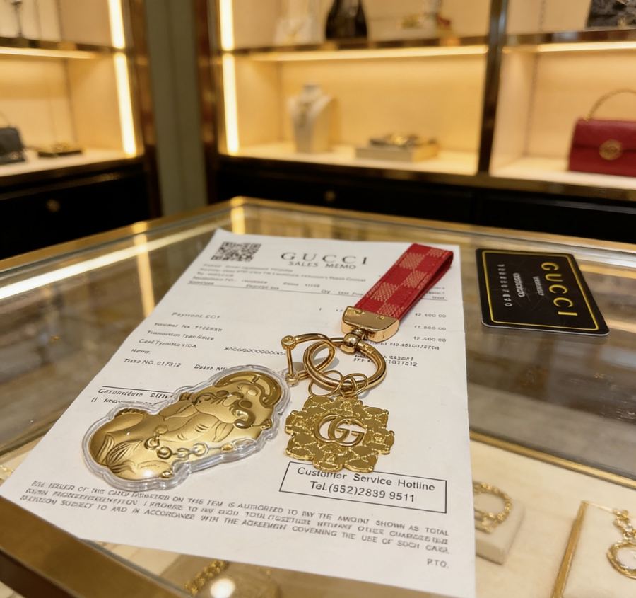 Gucci Jewelry New Release 𝐆𝐮𝐜𝐜𝐢 Keychain New Charm Anger Forest G Keychain — Premium Replica — photo 7